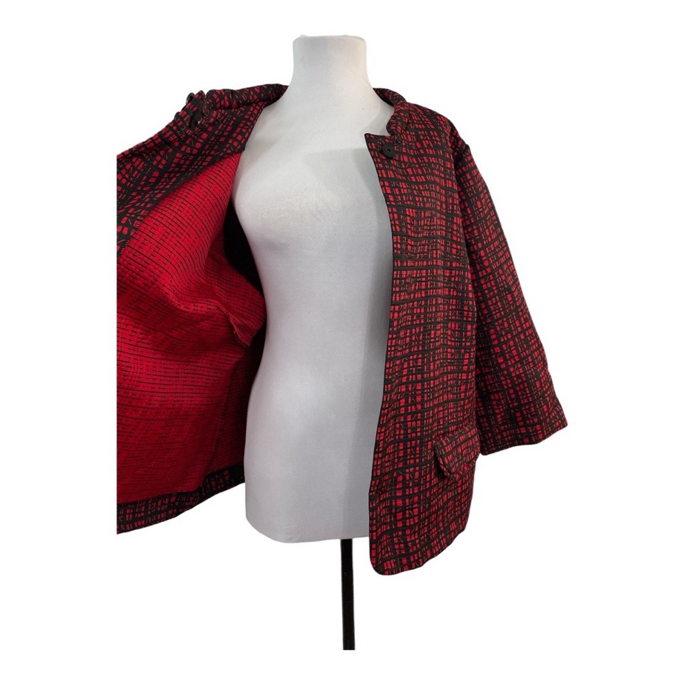 Ruby Rd Women's Plus Size 16w 1x Open Blazer Jack… - image 5